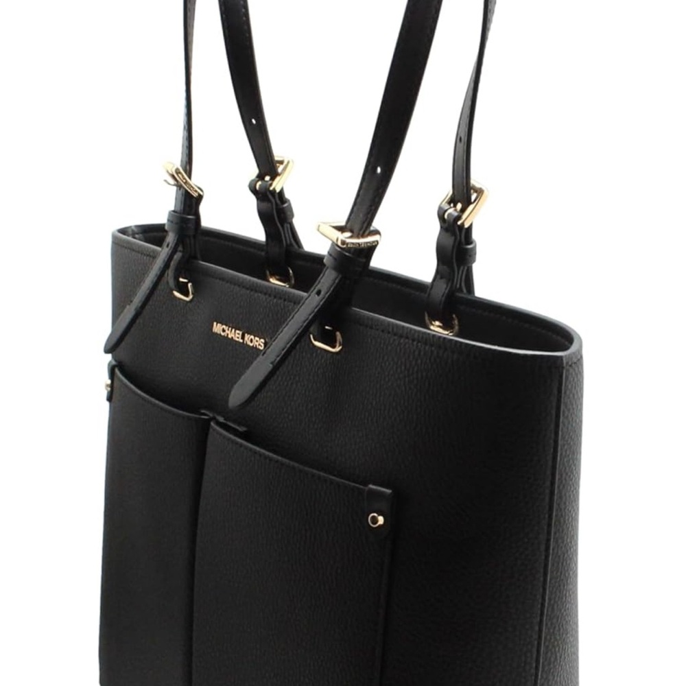 MK Jet Set Travel MD DBL Pocket Tote Bag - Picture 6 of 9
